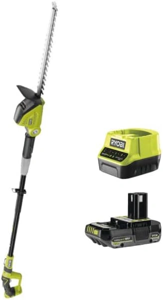 Ensemble Taille-Haies RYOBI 18V One+ OPT1845 avec Batterie et Chargeur