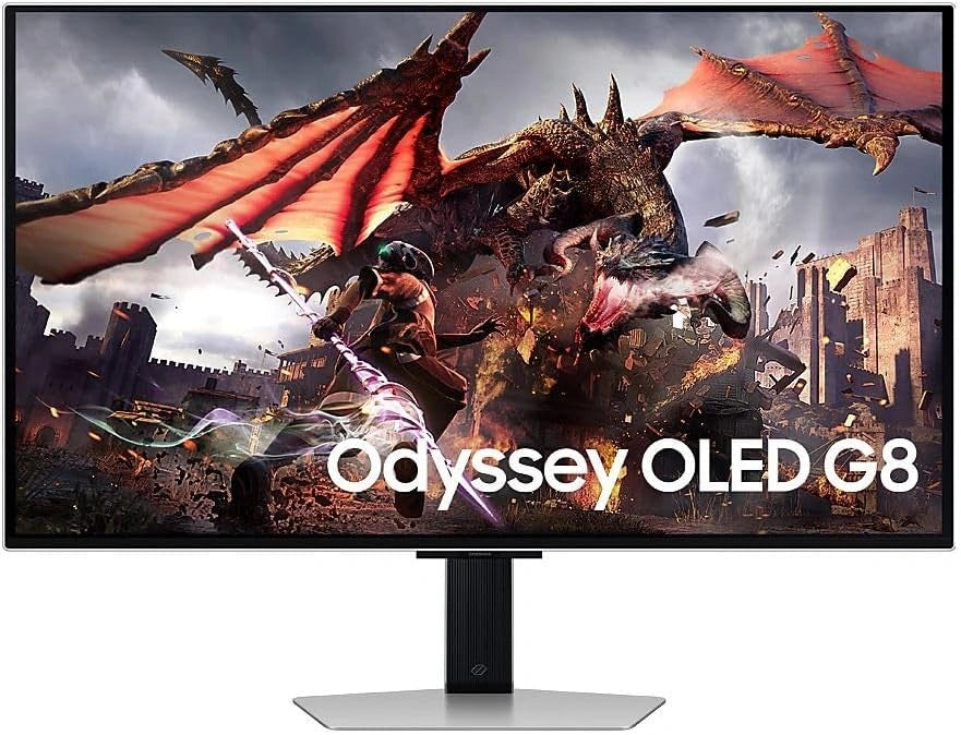 Moniteur Gaming Samsung ODYSSEY OLED 32 pouces 240Hz 4K UHD Argent