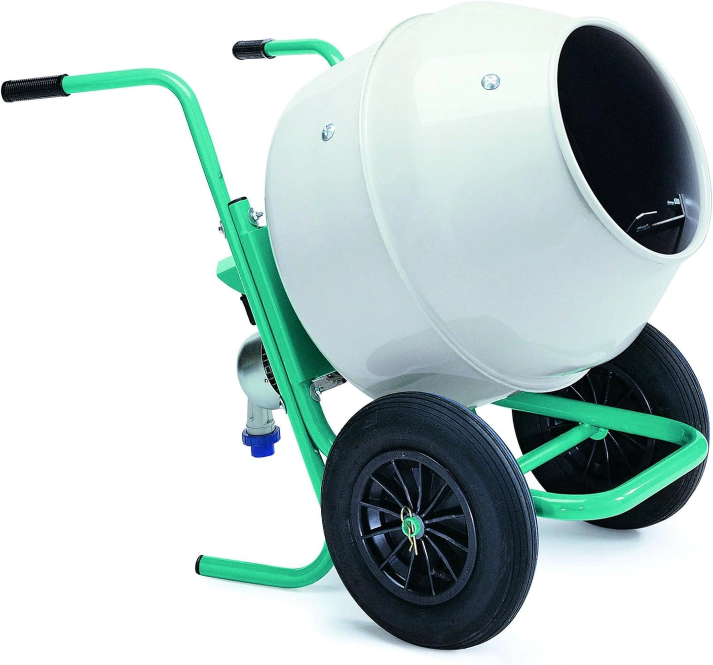 Imer - Brouette bétonnière 0,3 kW avec cuve en acier - Modèle Rollbeta