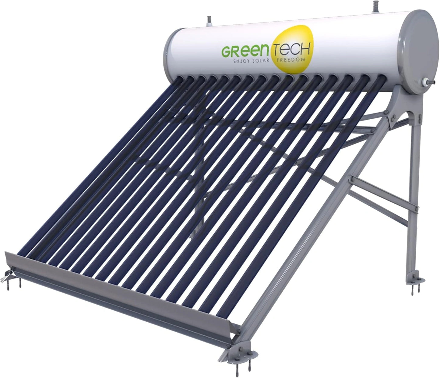 Système de chauffe-eau solaire à thermosiphon en acier inoxydable, isolation efficace, résistant à la grêle
