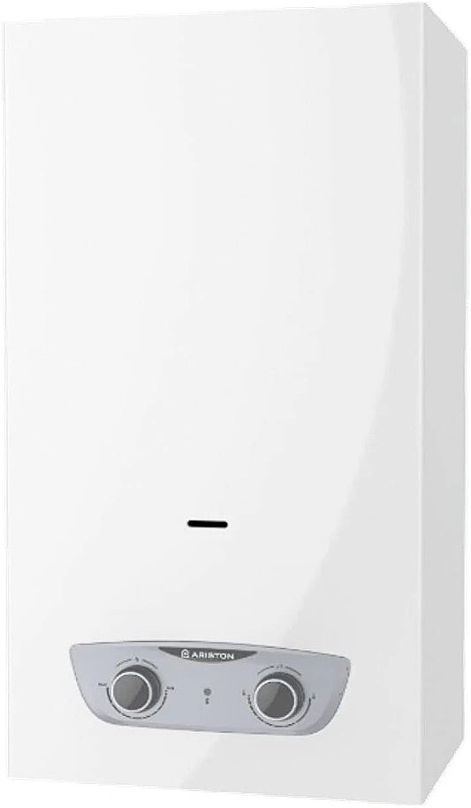 Ariston Fast RX - Chauffe-eau gaz 11 L/min, basse consommation, réglage mécanique