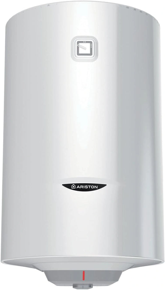 Chauffe-eau Électrique Mural Ariston PRO 1 R 50L - Réglage Facile de Température - Adapté pour Installation en France
