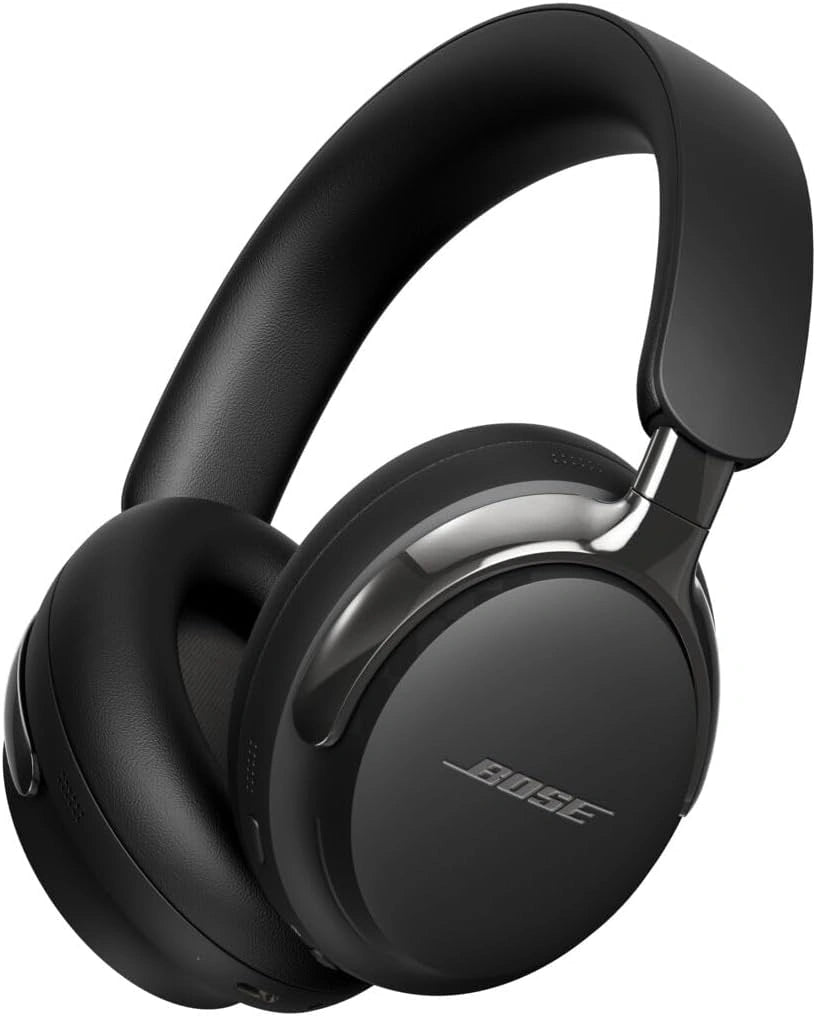 Bose QuietComfort Ultra II : Casque Bluetooth Sans Fil avec Réduction de Bruit Active, Son Spatial et Microphone Intégré, Autonomie 30h, Noir