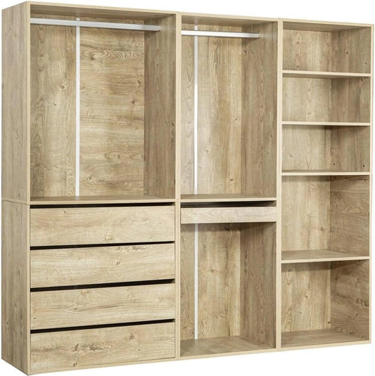 Dressing Modulable Opéra 3 Pièces Beige - Habitat et Jardin