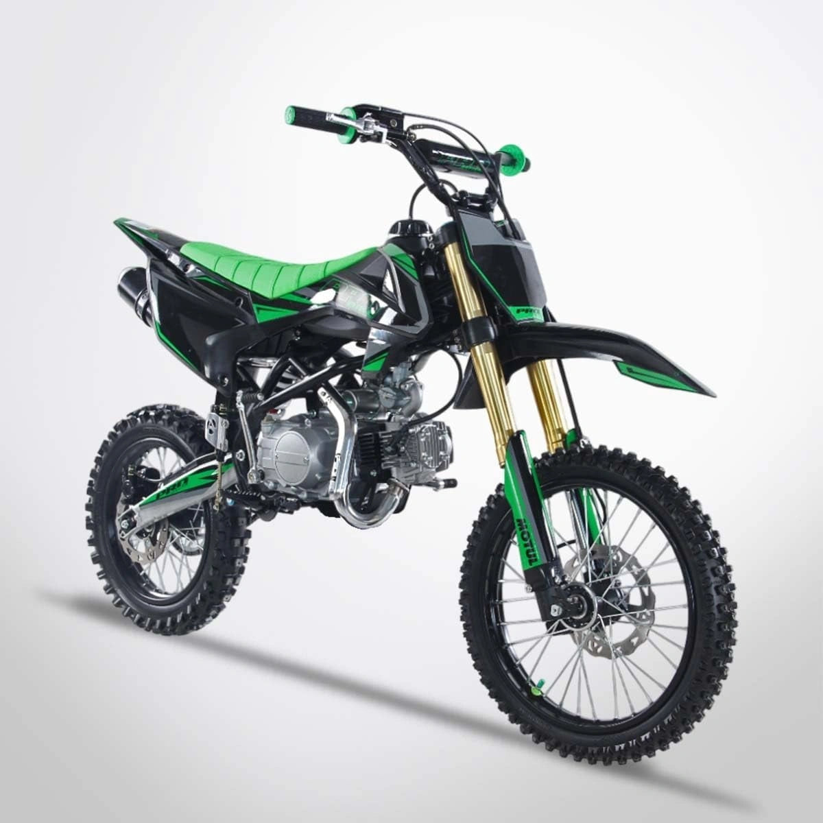 Moto tout-terrain PROBIKE 125-SE 17/14 - Vert - Modèle 2025