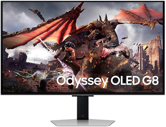Moniteur Gaming Samsung ODYSSEY OLED 32 pouces 240Hz 4K UHD Argent