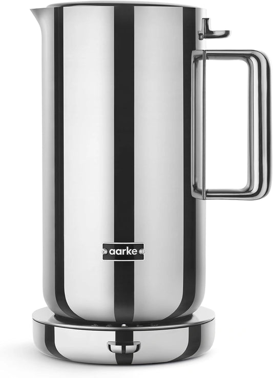 Bouilloire Aarke Inox avec Température Réglable et Bec Anti-Goutte, 1,2L