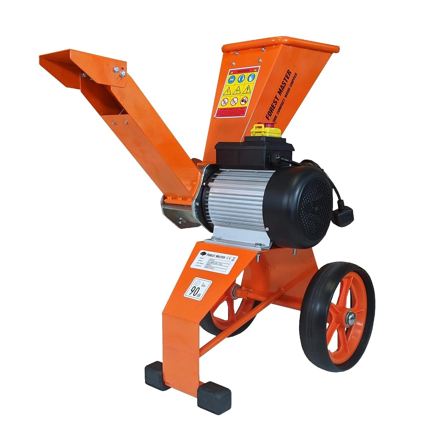 Broyeur de Jardin Électrique 2800W Forest Master FM4DDE pour Branches et Feuilles