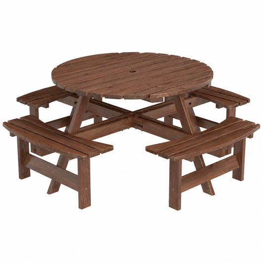 table-de-piquenique-ronde-pour-8-personnes-avec-bancs-integres-et-trou-pour-parasol-krqqjpr363zr