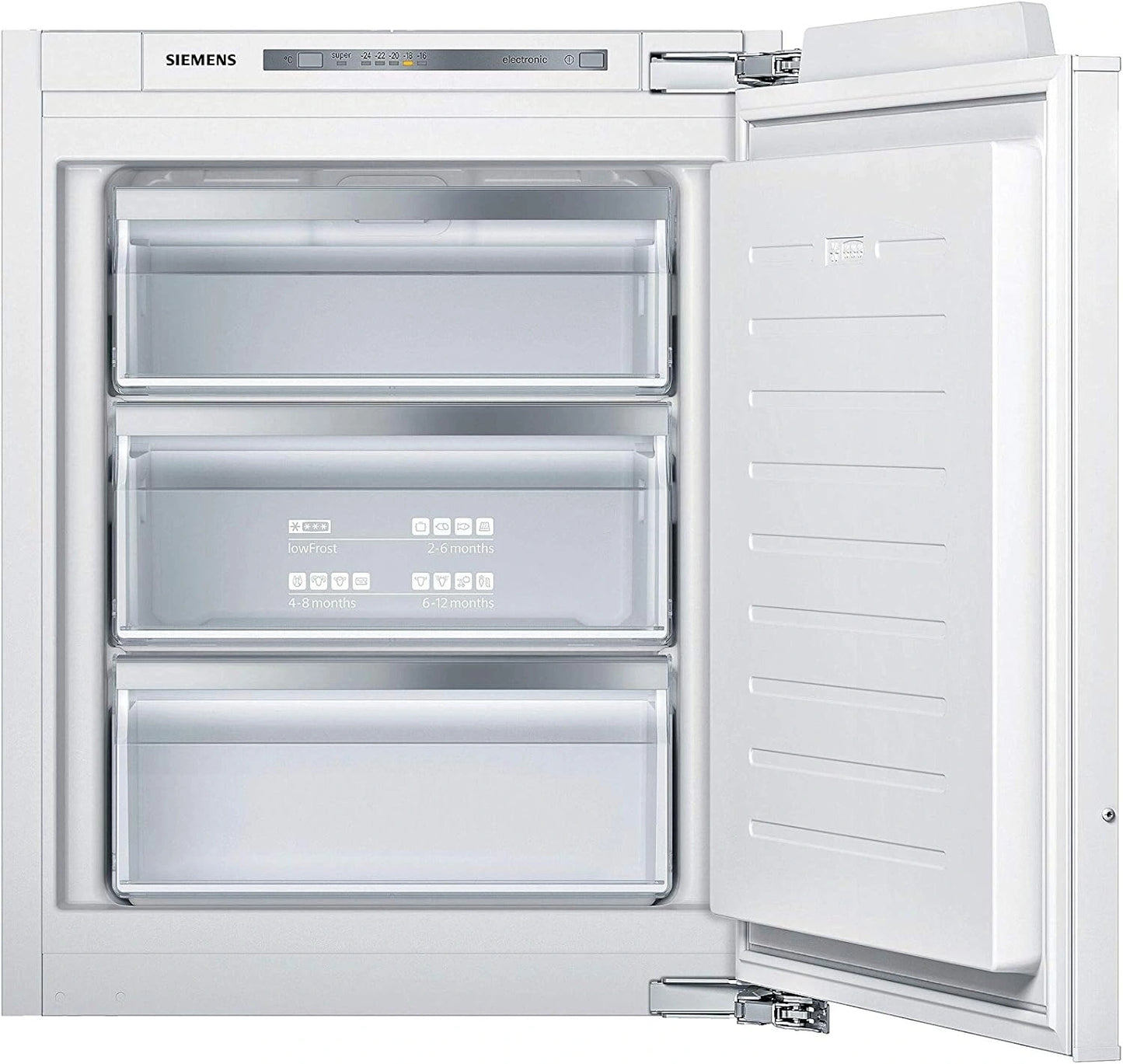 Congélateur Encastrable Siemens 72L, Classe A++, Froid Ventilé