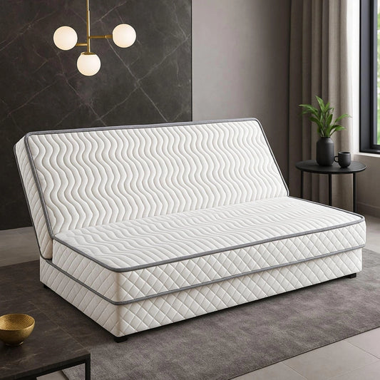 Matelas Clic Clac 130x200 Ferme en Mousse à Hauteur 15 cm